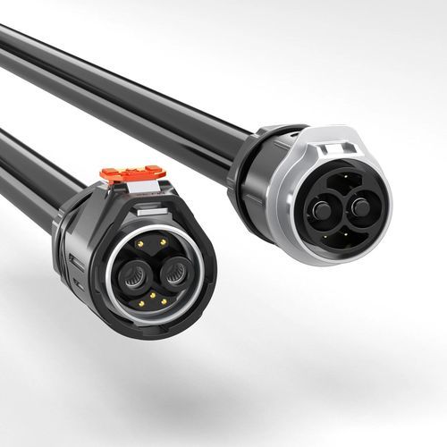 Connecteur hybride - Shenzhen Jnicon Technology Co., Ltd. - verrouillable par clips / DC / à 2 broches