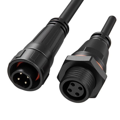 Connecteur d'alimentation électrique - Shenzhen Jnicon Technology Co., Ltd. - fil à fil / circulaire / verrouillable par vis