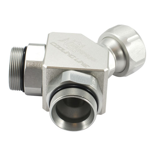 Raccord hydraulique - Y-1/2 - Piranha Clamp GmbH - fileté / en Y / mâle-femelle