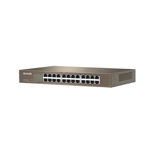 Commutateur Ethernet administrable - TEF1024D     - Shenzhen Tenda Technology Co.,Ltd. - 24 ports / standard / en coffret