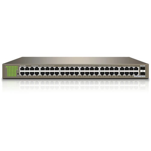Commutateur Ethernet non administrable - TEG1050F - Shenzhen Tenda Technology Co.,Ltd. - 48 ports / Gigabit Ethernet / rack 19"