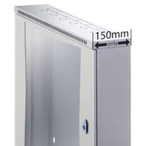 Boîtier mural - SlimWall - TECNOSTEEL - rectangulaire / à porte vitrée / au design plat