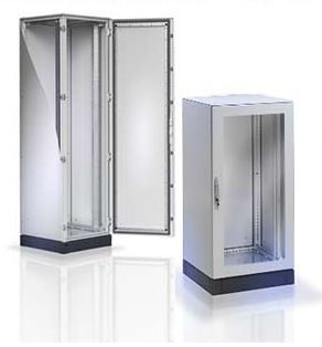 Armoire réseau au sol - TECNOSTEEL - IK10 / IP55