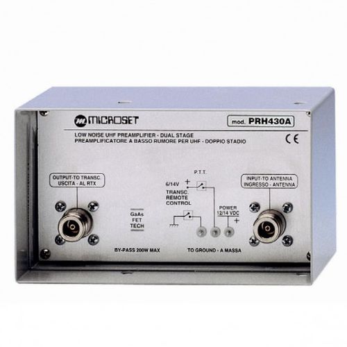 Pré-amplificateur de signal - PR 430A - Microset - analogique