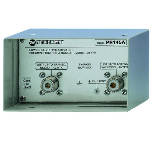 Pré-amplificateur de signal - PR 145A - Microset - analogique / bande passante