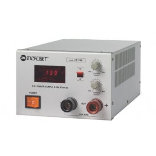Alimentation électrique de table - LT 190 - Microset - AC/DC / stabilisée / ajustable