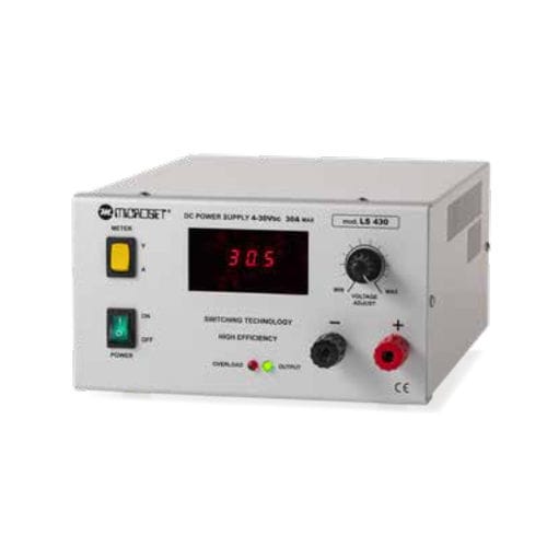 Alimentation électrique AC/DC - LS 50 - Microset - de table / ajustable / à découpage