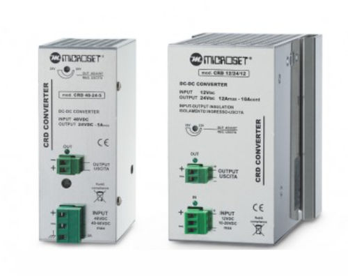 Convertisseur DC/DC abaisseur - CRD 12.19.12 - Microset - élévateur / à isolation galvanique / sur rail DIN