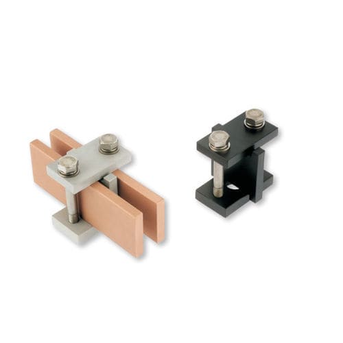 Support de jeu de barres - 159 series - Druseidt - en acier inoxydable / vertical