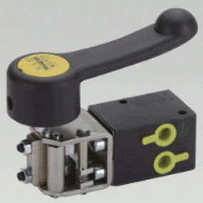 Distributeur pneumatique à clapet - CA series - Waircom - à levier / à galet / à bouton poussoir