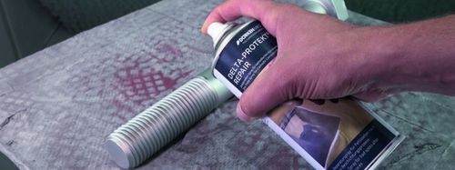 Application de revêtement de zinc - DELTA-PROTEKT® REPAIR - DORKEN MKS - pour l'automobile