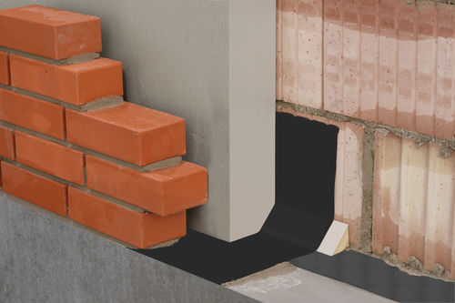 Barrière de protection - DELTA®-SOFTFLEXX - DORKEN MKS - fixe / pour mur