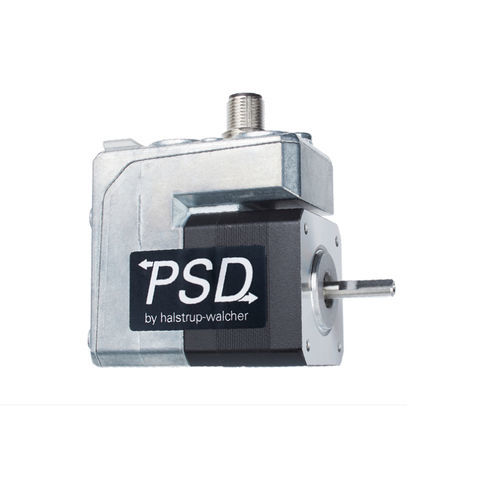 Actionneur électrique - PSD 48 series - halstrup-walcher GmbH - rotatif / pas à pas / à entraînement direct