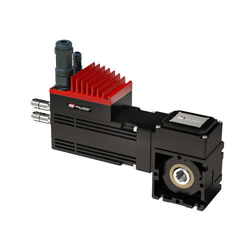 Servo-moto-réducteur brushless DC - XCDBS series - Mini Motor SPA - à vis sans fin / orthogonal / à arbre creux