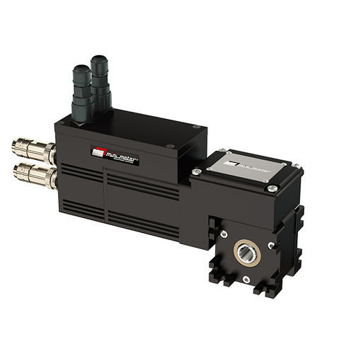 Servo-moto-réducteur brushless - MCDBS-S3 series - Mini Motor SPA - servomoteur / à vis sans fin / orthogonal