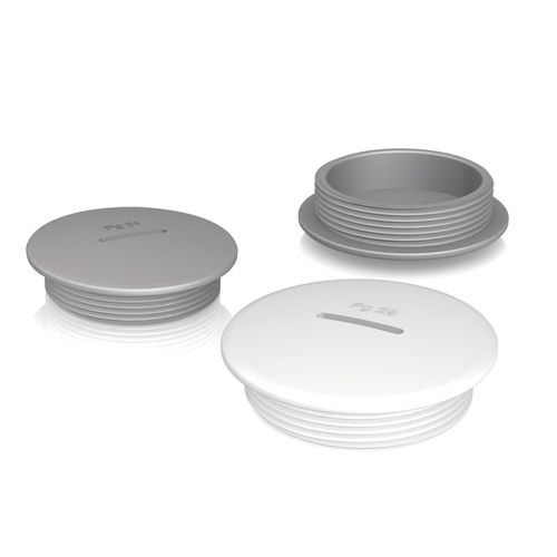 Bouchon rond - BBS - CPS - Cable Protection Systems - fileté / en plastique