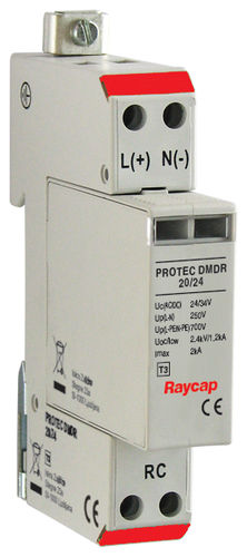 Parafoudre de type 3 - ProTec DMDR 20 series - Raycap - classe III / d'installation électrique / pour réseau électrique