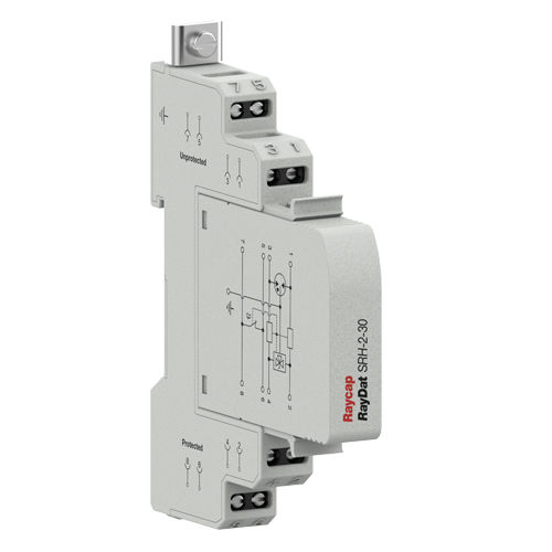 Parafoudre catégorie D1 /C1 /C2 /C3 - RayDat SRH-2 - Raycap - pour réseau de télécommunication / pour ligne de transmission de données et de télécommunication / à décharge de gaz