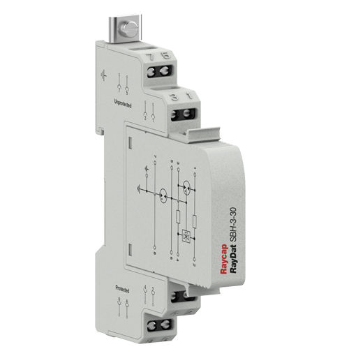 Parafoudre pour bus de terrain - RayDat SBH-3 - Raycap - modulaire / à décharge de gaz / de mode commun