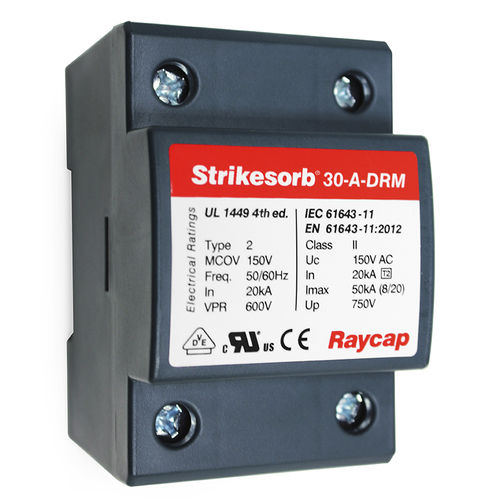 Parafoudre de type 2 - Strikesorb 30-DRM - Raycap - classe II / de télécommunication / pour alimentation électrique