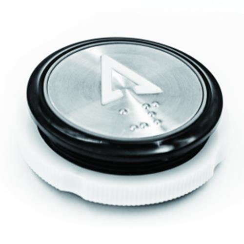Bouton poussoir tactile - PUA150 - SHANGHAI STEP ELECTRIC CORPORATION - en braille / en acier inoxydable / en polycarbonate