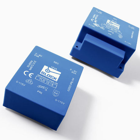 Transformateur de puissance - FLD series  - Block Transformatoren-Elektronik - enrobé résine / monophasé / pour circuit imprimé