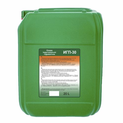 Huile de lubrification - IGP-30 - Optimal Oil - hydraulique / minérale / pour engrenage