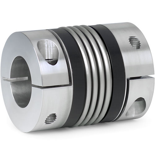 Accouplement flexible - BK2 series - R+W Italia S.r.l - à soufflet / en aluminium / avec mesure de couple