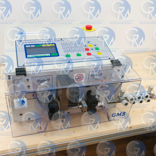 Machine à couper et dénuder de câbles - GM8 - GM AUTOMAZIONI - à lame / électrique / programmable
