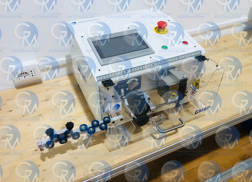 Machine de découpe de cintrage - GM6P - GM AUTOMAZIONI - à couteau / pour PVC / pour verre