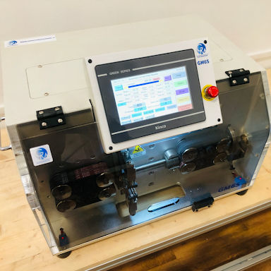 Machine à couper et dénuder de câbles - GM6S - GM AUTOMAZIONI - à lame / à écran tactile / automatique