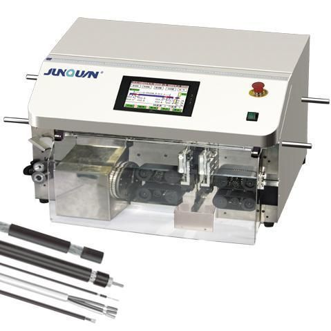 Dénudeuse pour câbles coaxiaux - ZDBX-65R - GM AUTOMAZIONI - sur table / programmable / automatique