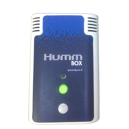 Capteur de qualité d'air d'ambiance - HummBox Room Monitor - Greencityzen - CO2 / humidité relative / température