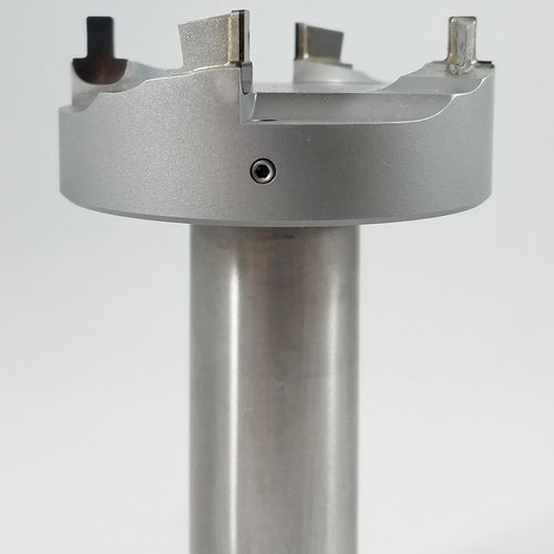 Fraise en bout - Cougar Cutting Tools, Inc. - monobloc / à revêtement / PCD
