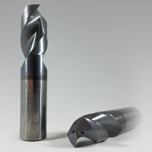 Foret monobloc - CougarPro 330-22 - Cougar Cutting Tools, Inc. - pour aluminium / en carbure / avec revêtement