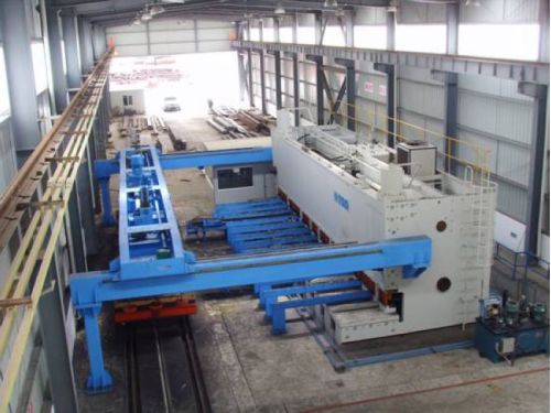Ligne de découpe pour métal - Hubei Tri-Ring Metal-Forming Equipment Co., Ltd. - CNC / d'empilage / de cintrage