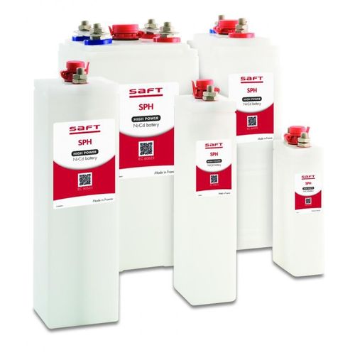 Batterie Ni-Cd - SPH series  - SAFT - de bloc / pour haute température / industrielle
