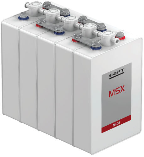 Batterie Ni-Cd - MRX - SAFT - de bloc / pour alimentation de secours / ISO