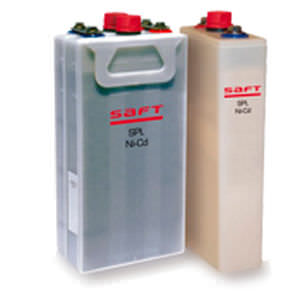 Batterie Ni-Cd - SPL+ series  - SAFT - de bloc / 24 V / pour alimentation de secours