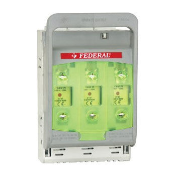 Interrupteur-sectionneur tripolaire - FHS series - Federal Elektrik - à fusible NH / industriel