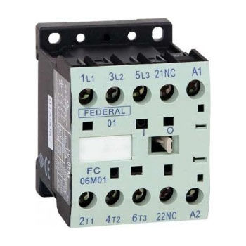 Contacteur de puissance - FC40D series - Federal Elektrik - électromécanique / 3 pôles / 4 pôles
