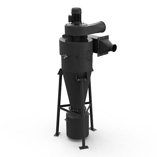 Séparateur à cyclone - Giesen - pour l'industrie agroalimentaire / vertical