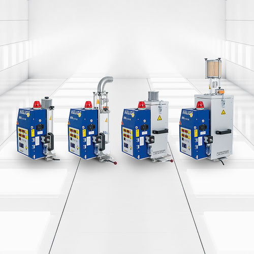 Sécheur à air sec - JETBOXX®top-mounted mini - HELIOS Gerätebau für Kunststofftechnik GmbH - continu / pour granulés plastiques / compact