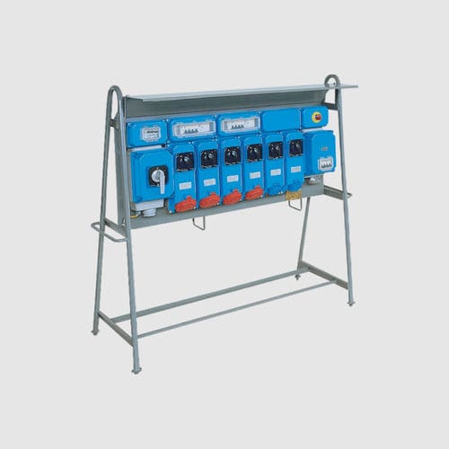 Armoire électrique de distribution - 500770 - Palazzoli S.p.A. - sur pied / avec prises de courant