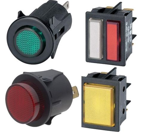Bouton poussoir à ressort - P5 Series - Everel Group S.p.A. - électromécanique / standard / lumineux
