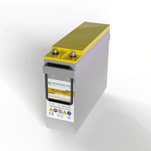 Batterie VRLA - TEL12-100FT - POWERSYNC Energy Solutions - prismatique / 12 V / IEC