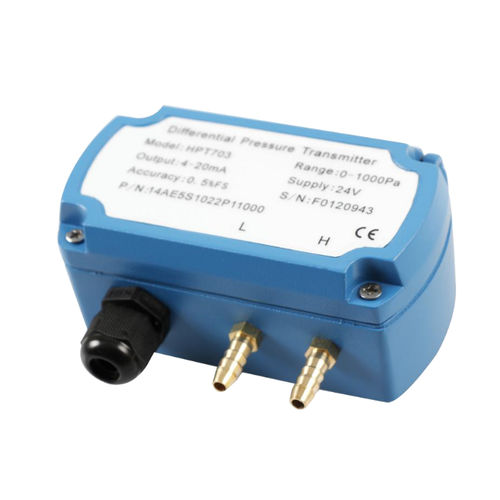 Transmetteur de pression différentielle - HPT703  - Holykell - 4-20 mA / boîtier de connexion / 24 Vcc