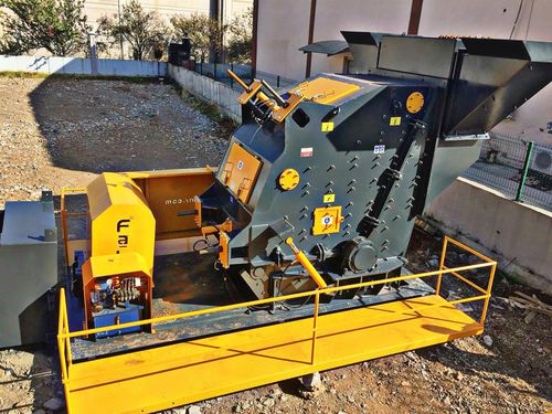 Concasseur à percussion - PDK-180 - Fabo Crushing Screening & Concrete Plants - stationnaire / primaire / haute capacité