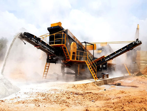 Groupe de concassage et de criblage à mâchoire - MCK-90 STOCK - Fabo Crushing Screening & Concrete Plants - mobile / primaire / secondaire
