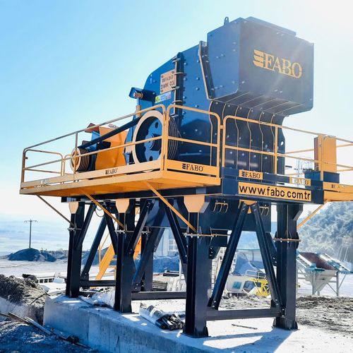 Concasseur à percussion - DMK-03 SERIES 250-350 TPH SECONDARY IMPACT CRUSHER - Fabo Crushing Screening & Concrete Plants - stationnaire / secondaire